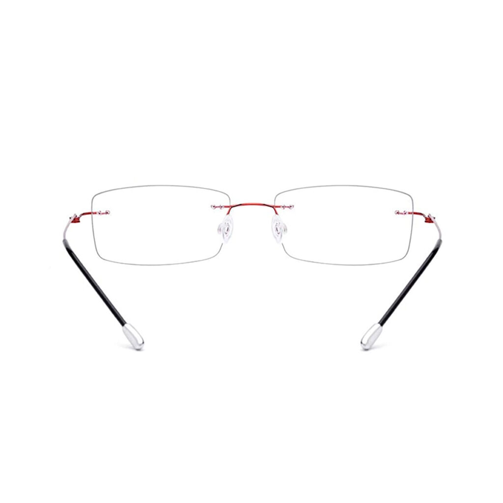 LANCASTER Rimless Titanium Frames Titanium Optix