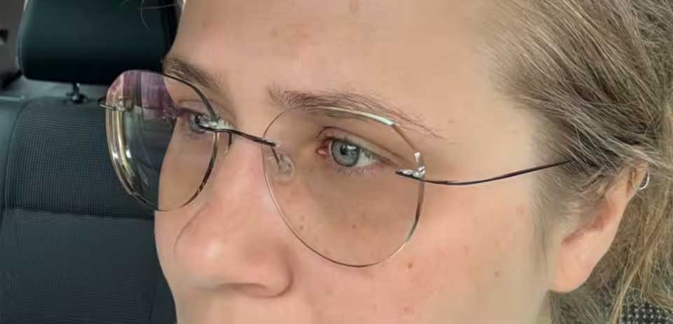 Photo from Maryam review of MONROE Rimless Titanium Frames