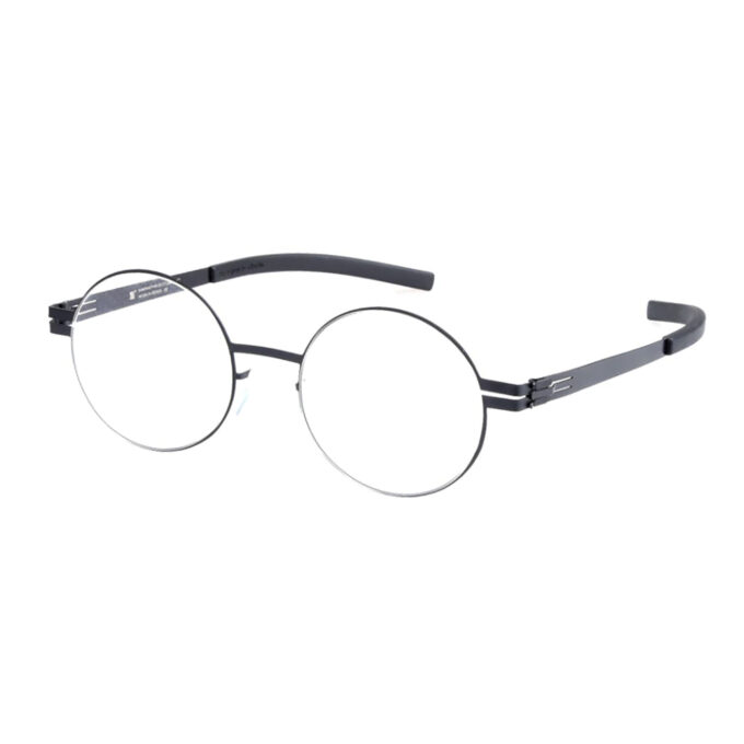 Black-Interlocking-Hinge-Eyeglass-Frames