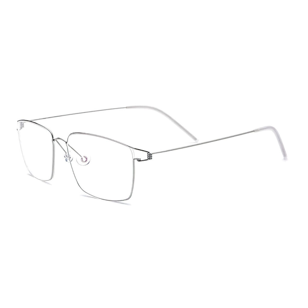 Titanium Wire Spiral Hinge Eyeglass Frames