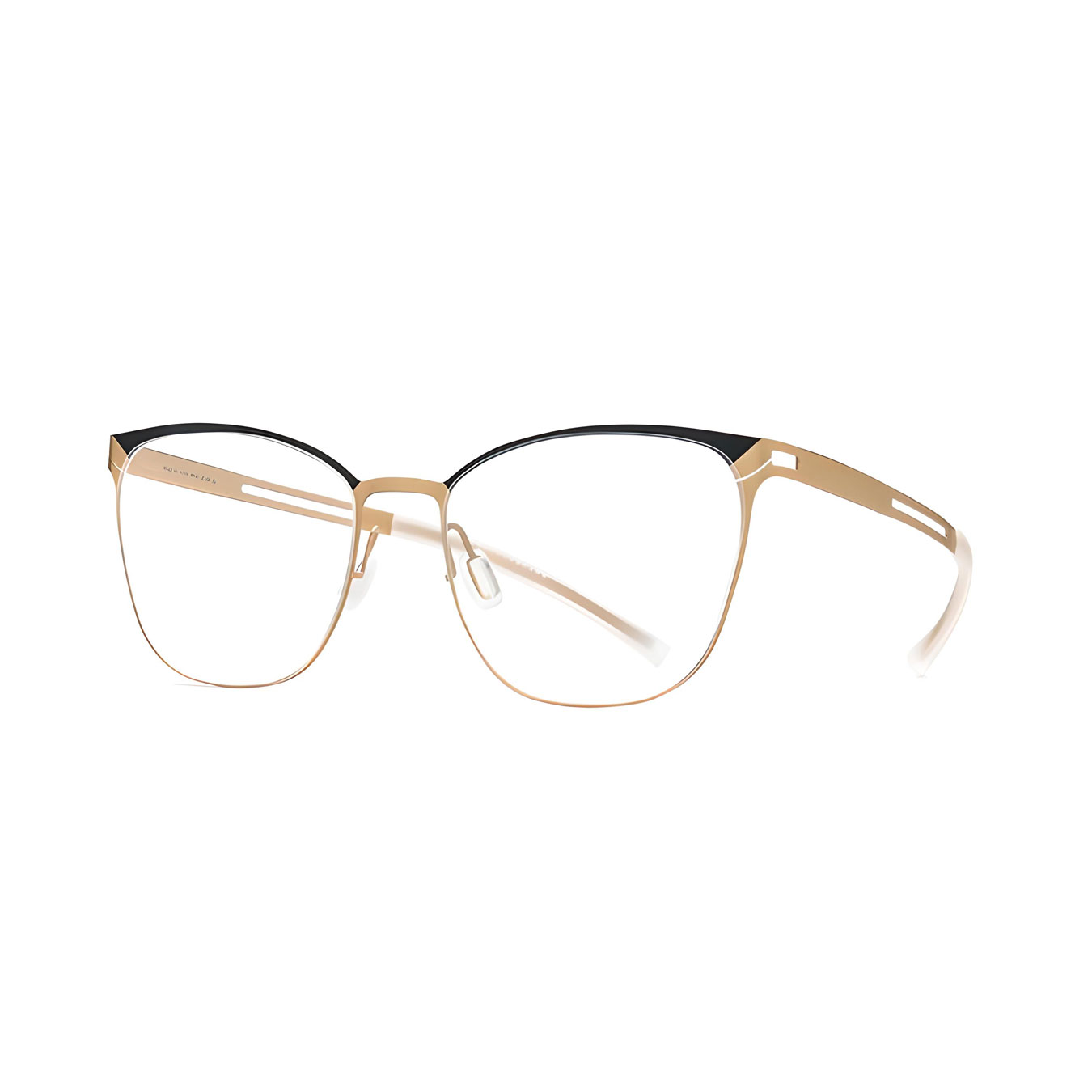 Women Round Fashion Eyeglasses Cat Eye Glasses Frames Metal Eyewear  Spectacles