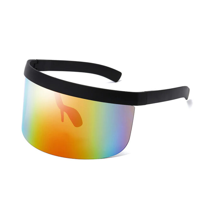 Flip Up Visor Sunglasses Titanium Optix 