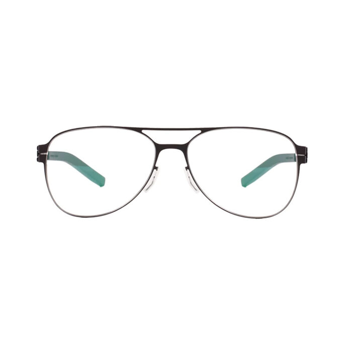 Black-Interlocking-Hinge-Eyeglass-Frames