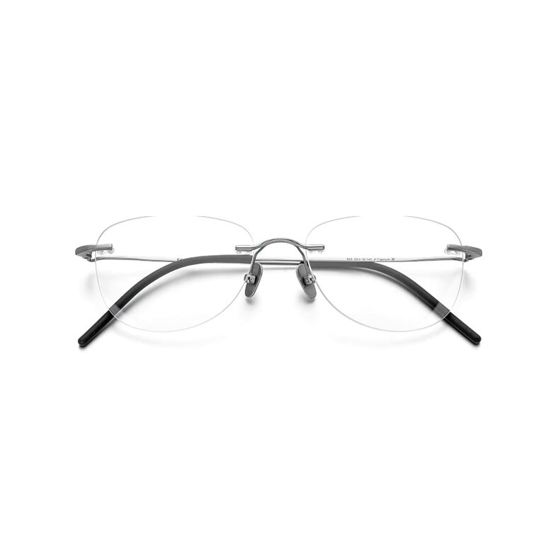 Discover Stylish Rimless Aviator Eyeglass Frames Titanium Optix 2961