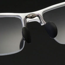 c01 Aluminum magnesium eyeglasses frames semi rimless