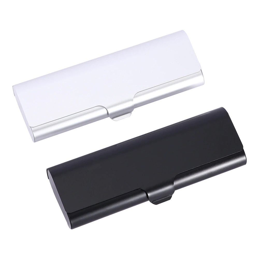 HomeSoGood Hard Metal Superior Aluminum Glasses Case Flip Top Portable  Eyeglasses Box Glasses Holder(1)