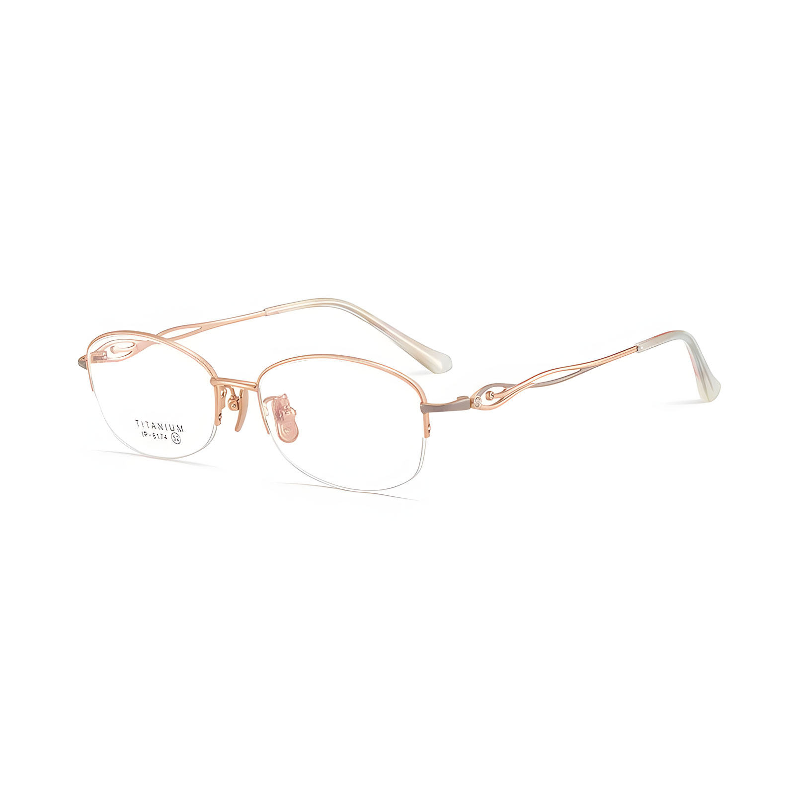 Skin Tone Best Looking Eyeglass Frames CONCEPCION Titanium