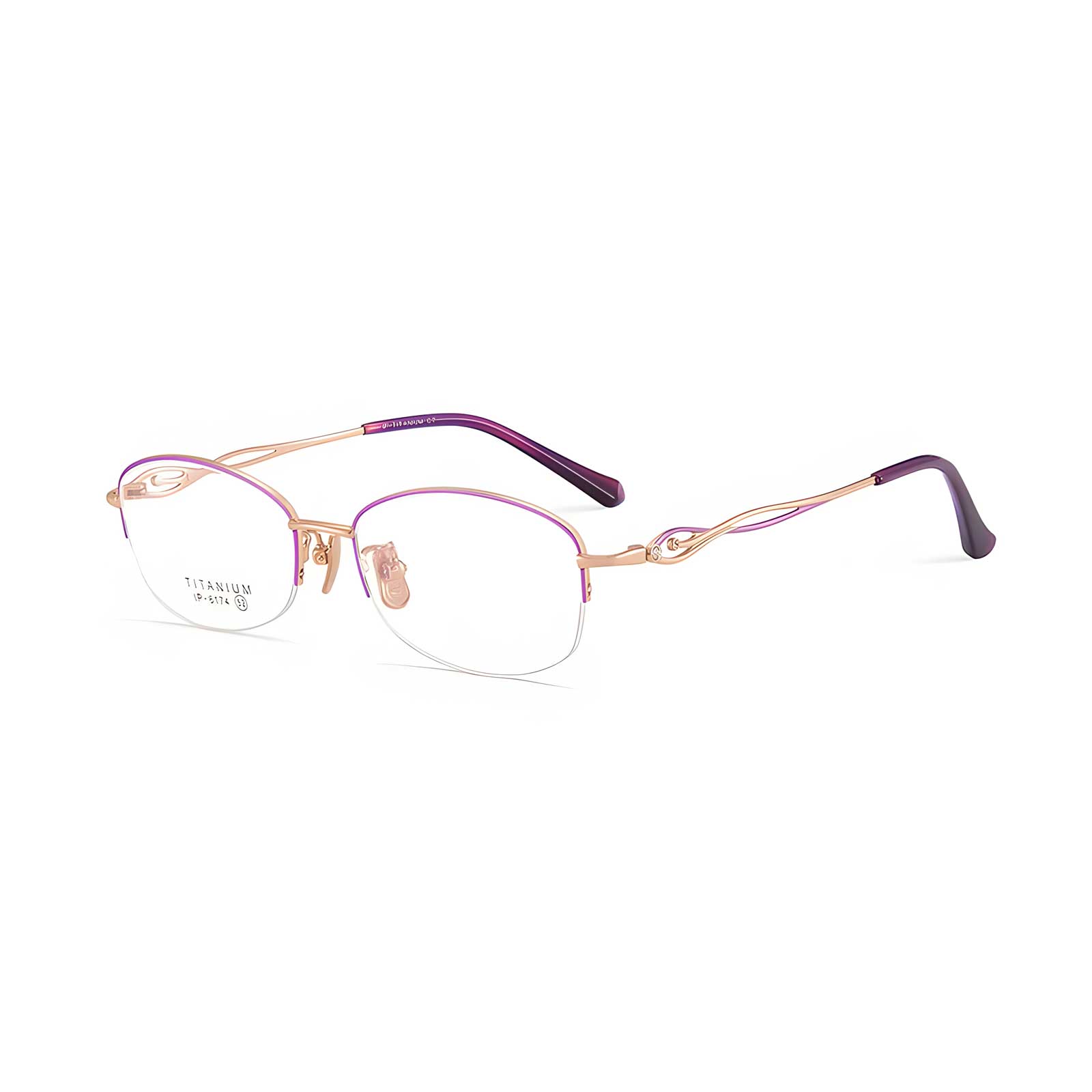 CONCEPCION Titanium Bayonetta Glasses Lightweight Frames