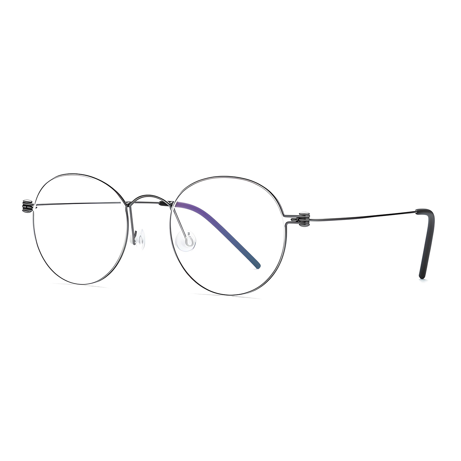 GMS Optical Nose Pads for Eyeglasses - Strap Bridge Screw-In Large