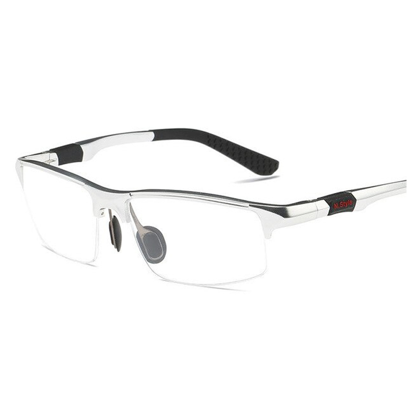00featured Aluminum magnesium eyeglasses frames semi rimless