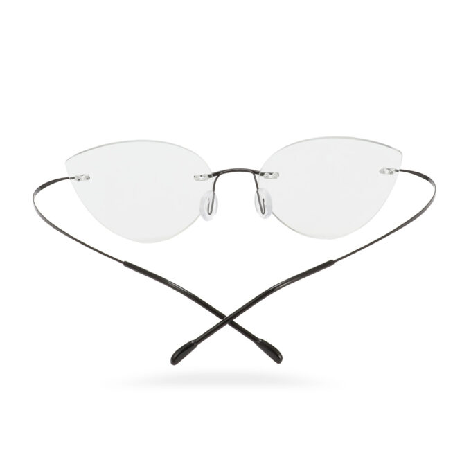 reading glasses titanium frame photochromic lenses