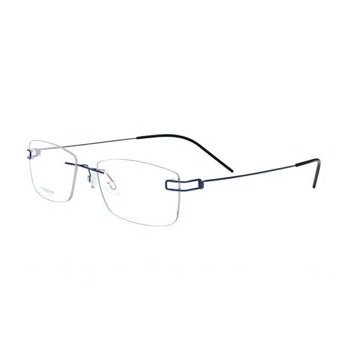 screw-less eyeglass frame