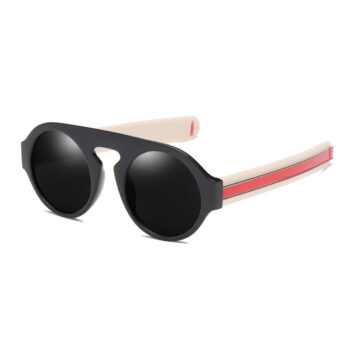 designer look round sunglasses