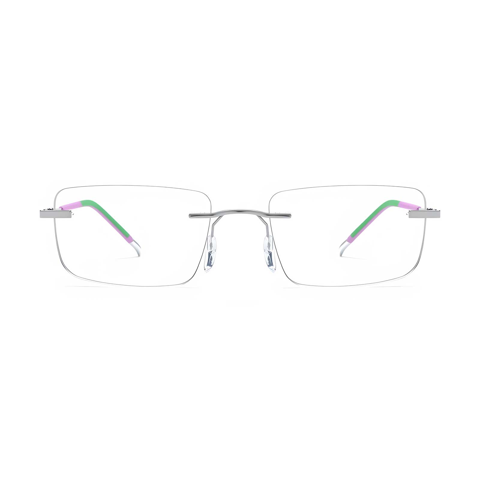 Rimless Titanium Eyeglass Frames 4g Featherlight Colors