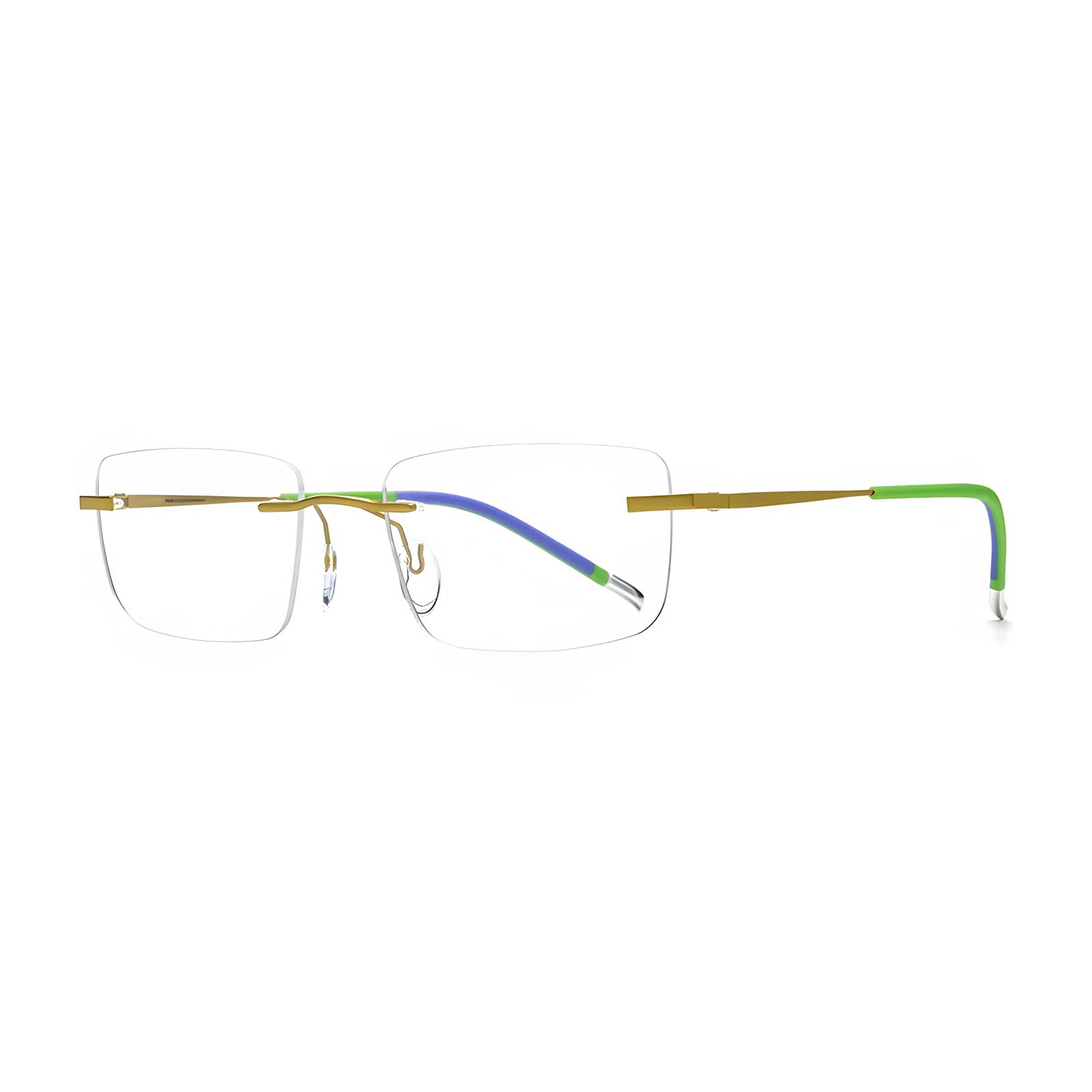 Rimless Titanium Eyeglass Frames 4g Featherlight Colors