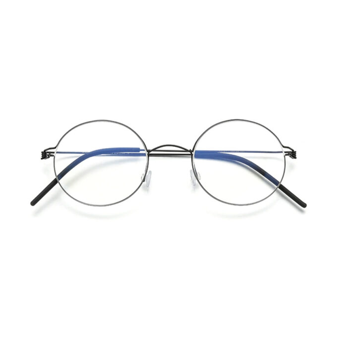 SRD Titanium Screwless Eyeglasses Frame Black