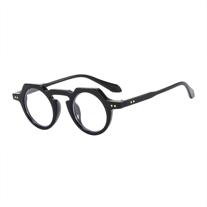 BERNOIS Panto Shaped Reading Glasses, Blue Light Protection
