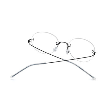 Titanium-Rimless-Frame-Black