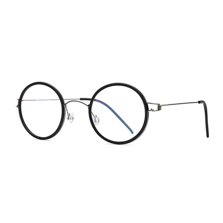 Oval round outlet glasses