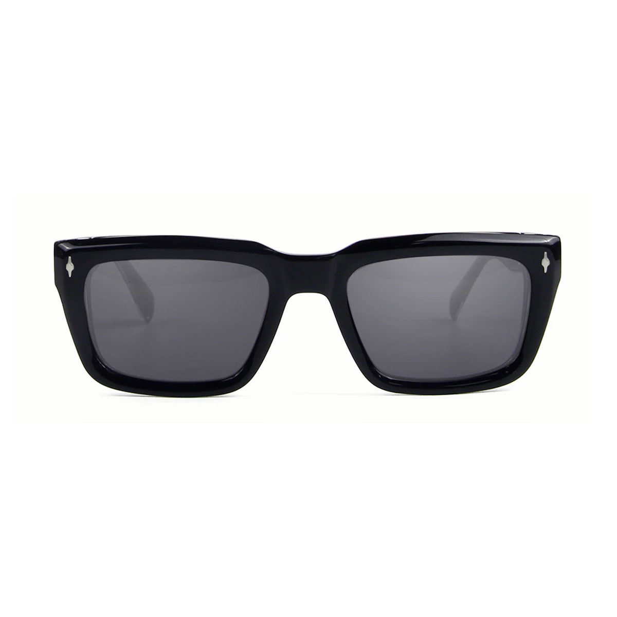 Oversized Thick Frame Acetate Sunglasses - Ecru – Cernucci