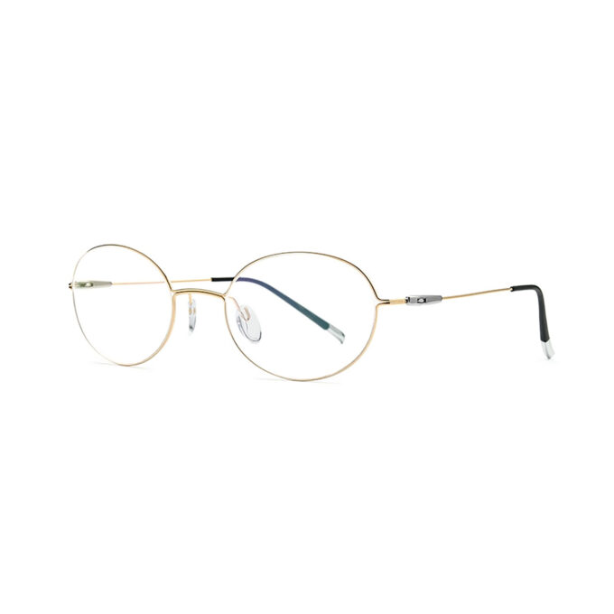 Gold-Titanium-Screwless-Eyeglass-Frames