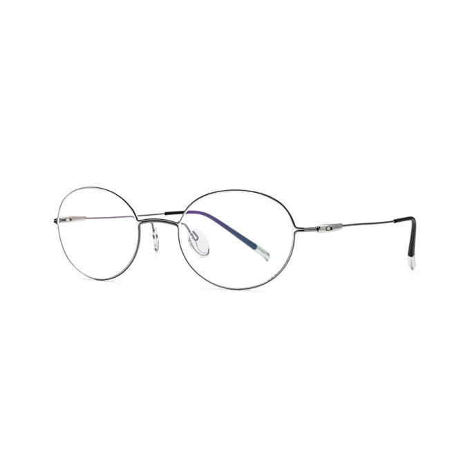 Gray-Titanium-Screwless-Eyeglass-Frames