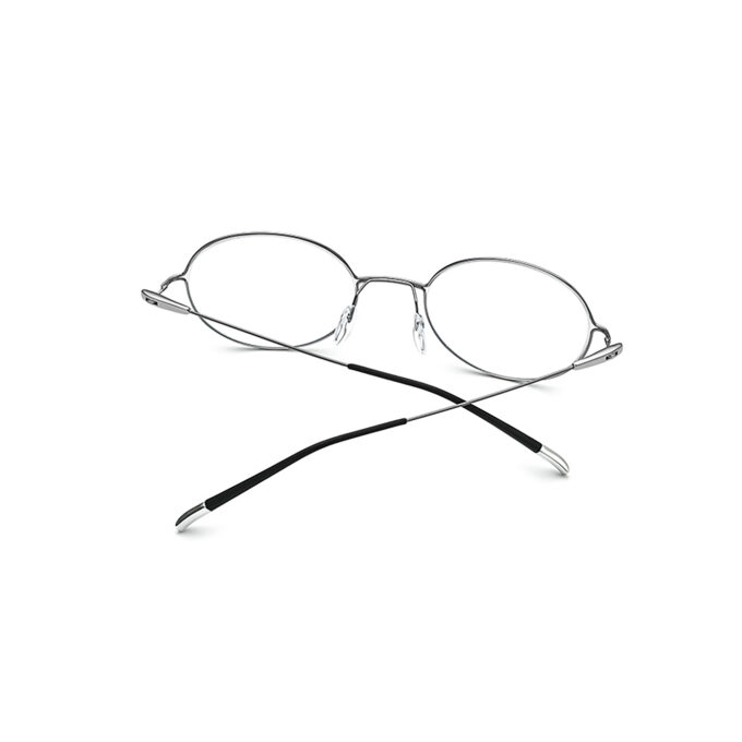 Gray-Titanium-Screwless-Eyeglass-Frames