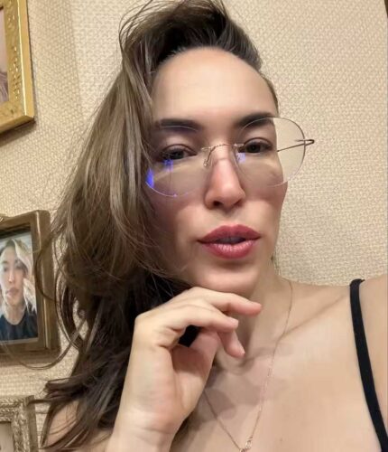 Click to view full screen MILLE Rimless Titanium Memory Metal Frame photo review