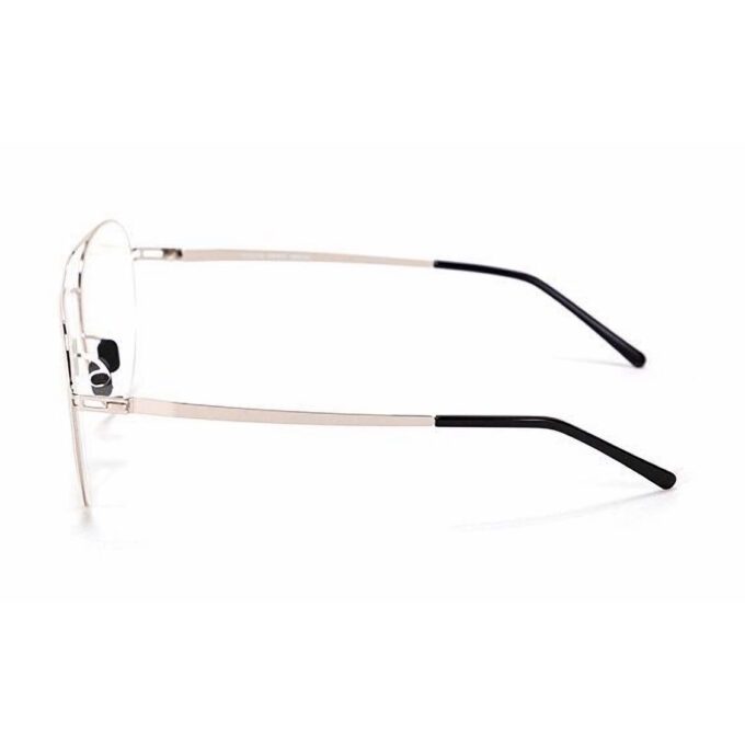 Silver-Screwless-Aviator-Eyeglass-Frames
