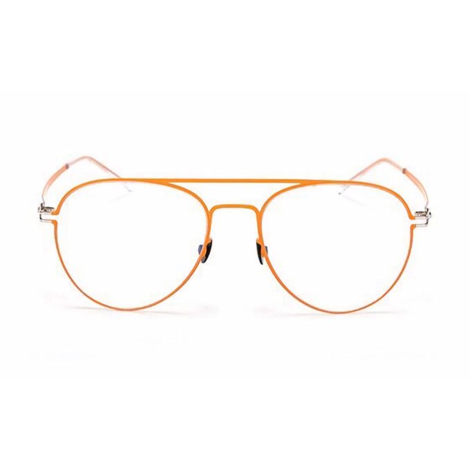 Orange-Screwless-Aviator-Eyeglass-Frames