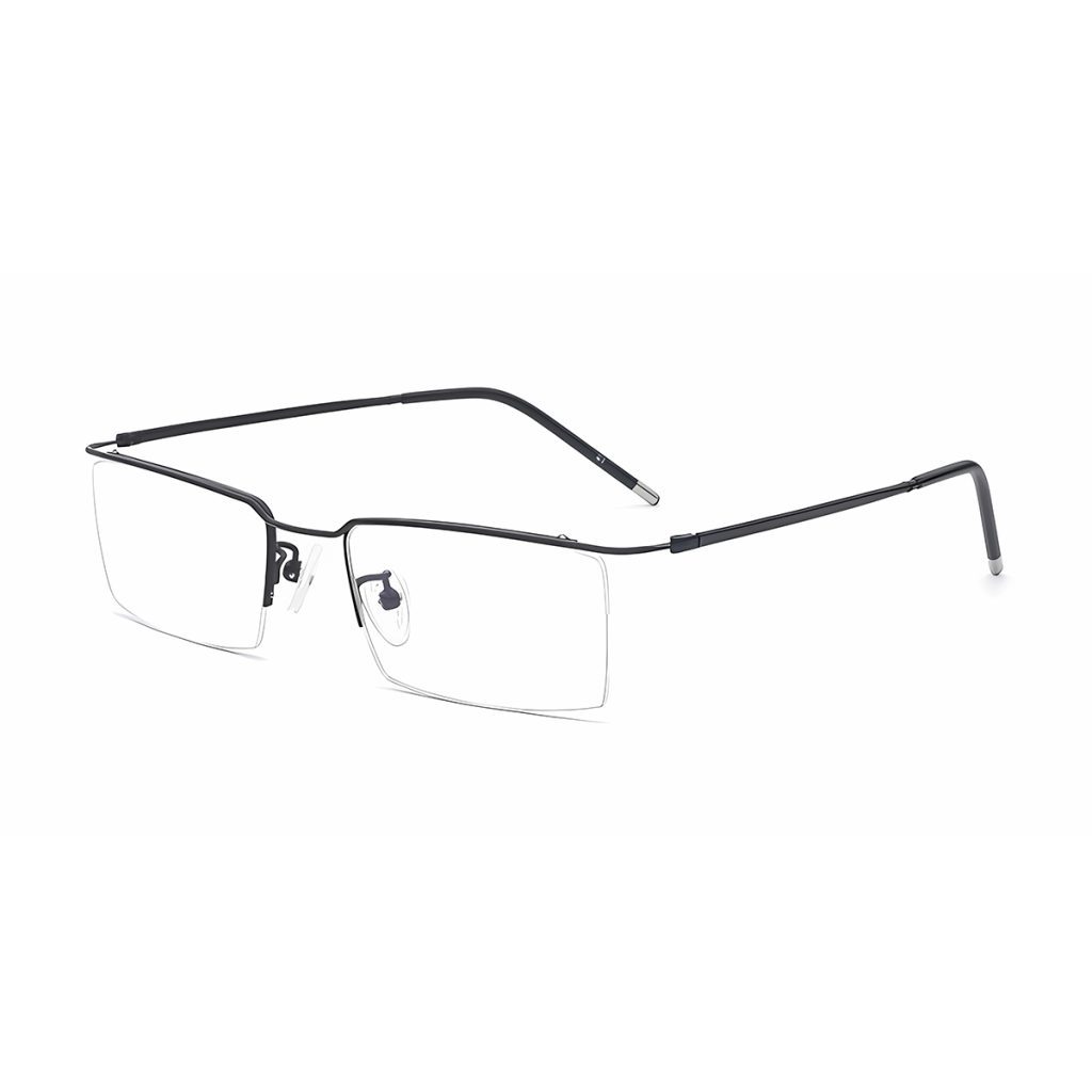 Semi Rimless Eyewear Titanium Optix