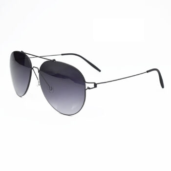 Titanium Aviator Sunglasses