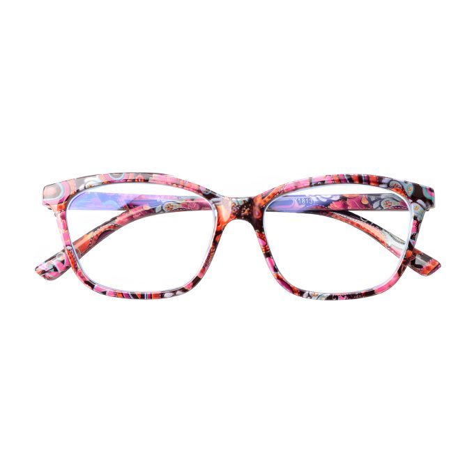 Fashion Reading Glasses, Floral Print Edition, Green