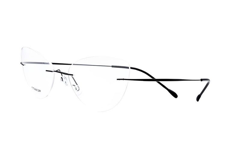 Memory titanium eyeglass frames