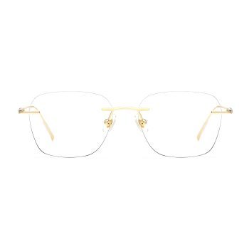 Try TECHNO TY63504 GOLD EYEGLASSES GLASSES BETA TITANIUM TY635 52-16-130mm  Italy