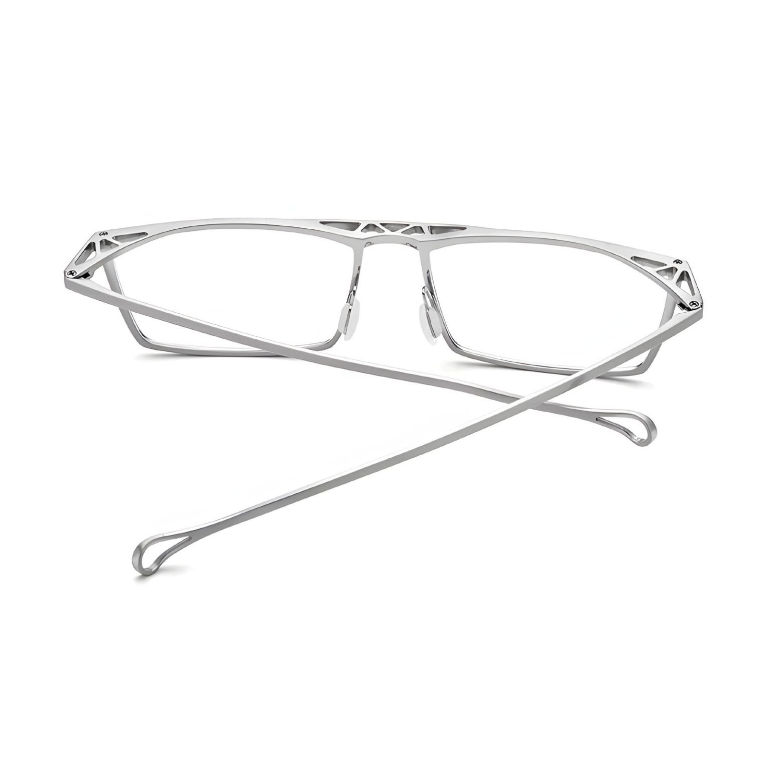 Pure Titanium Eyeglass Frames, Reinforced Chassis Titanium Optix
