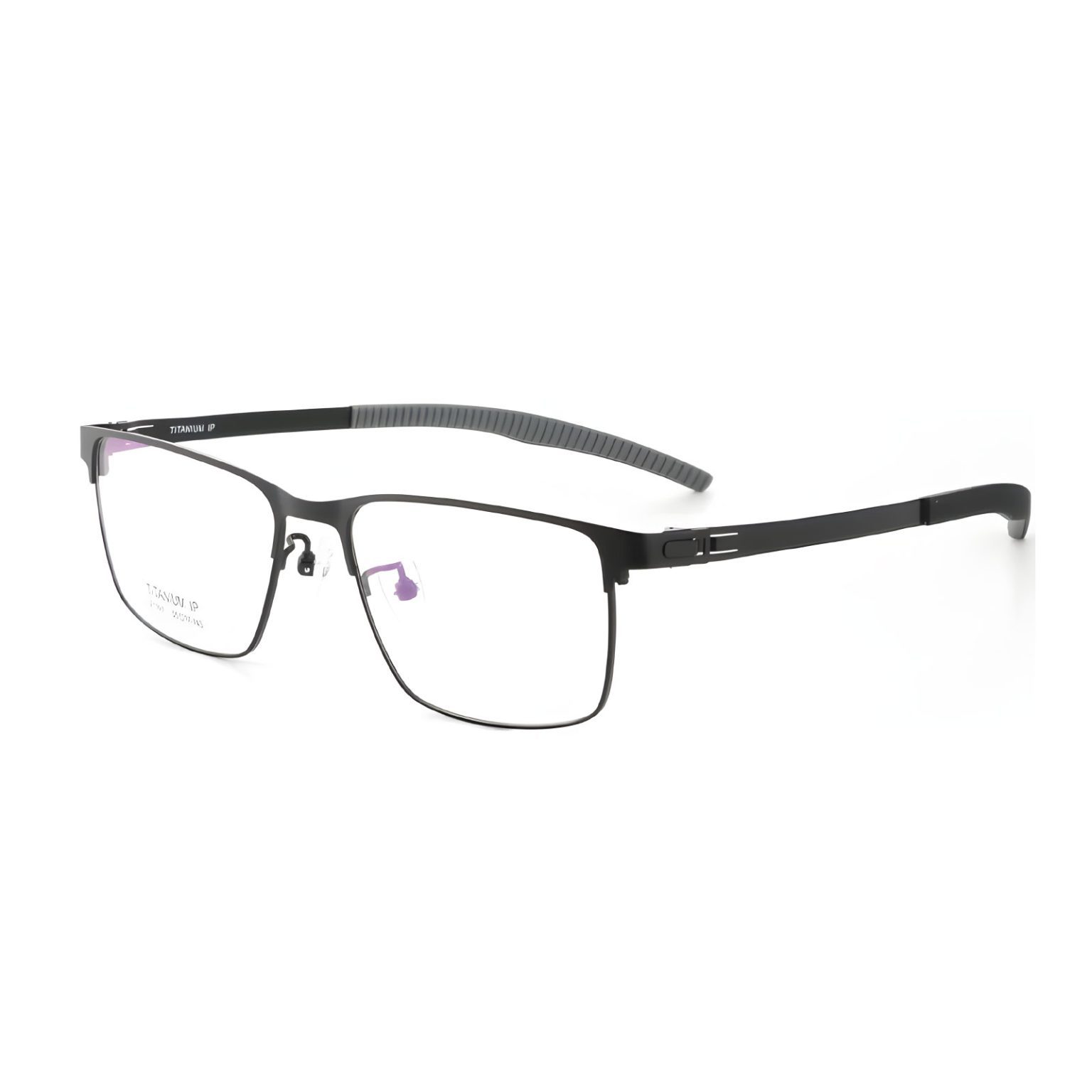 Sports Eyeglass Frames, Flexible Titanium Alloy, Screwless Design