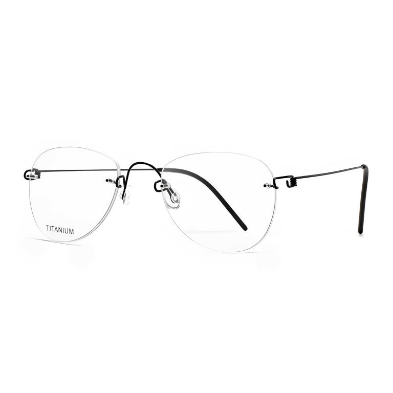 Stylish Titanium Eyeglasses Frames For Women Titanium Optix 3693