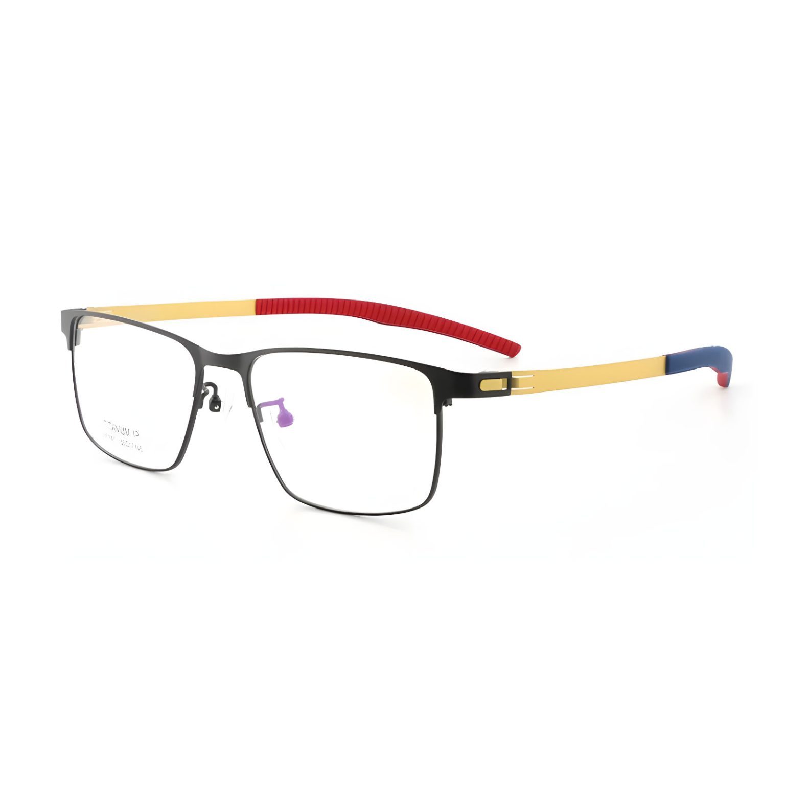 Sports Eyeglass Frames, Flexible Titanium Alloy, Screwless Design