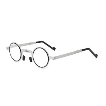 Screwless Ultra Light Titanium Folding Glasses - Side