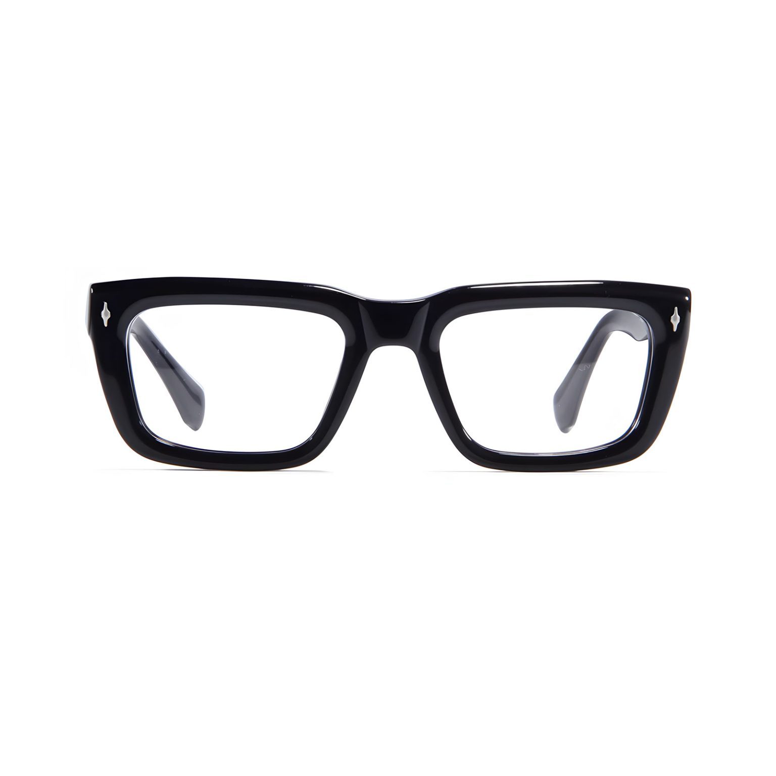 Bold, Angular Design, Thick Acetate Eyeglass Frames