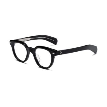 black thick acetate glasses frames