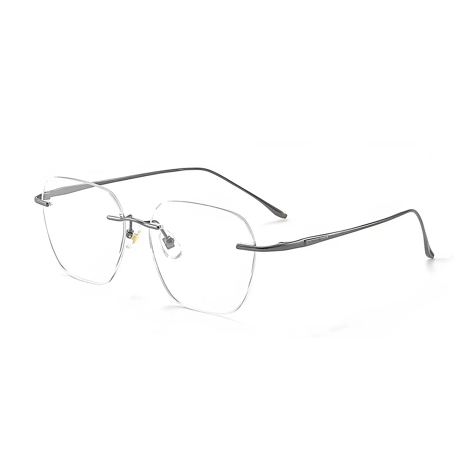 streaker rimless aviators for men