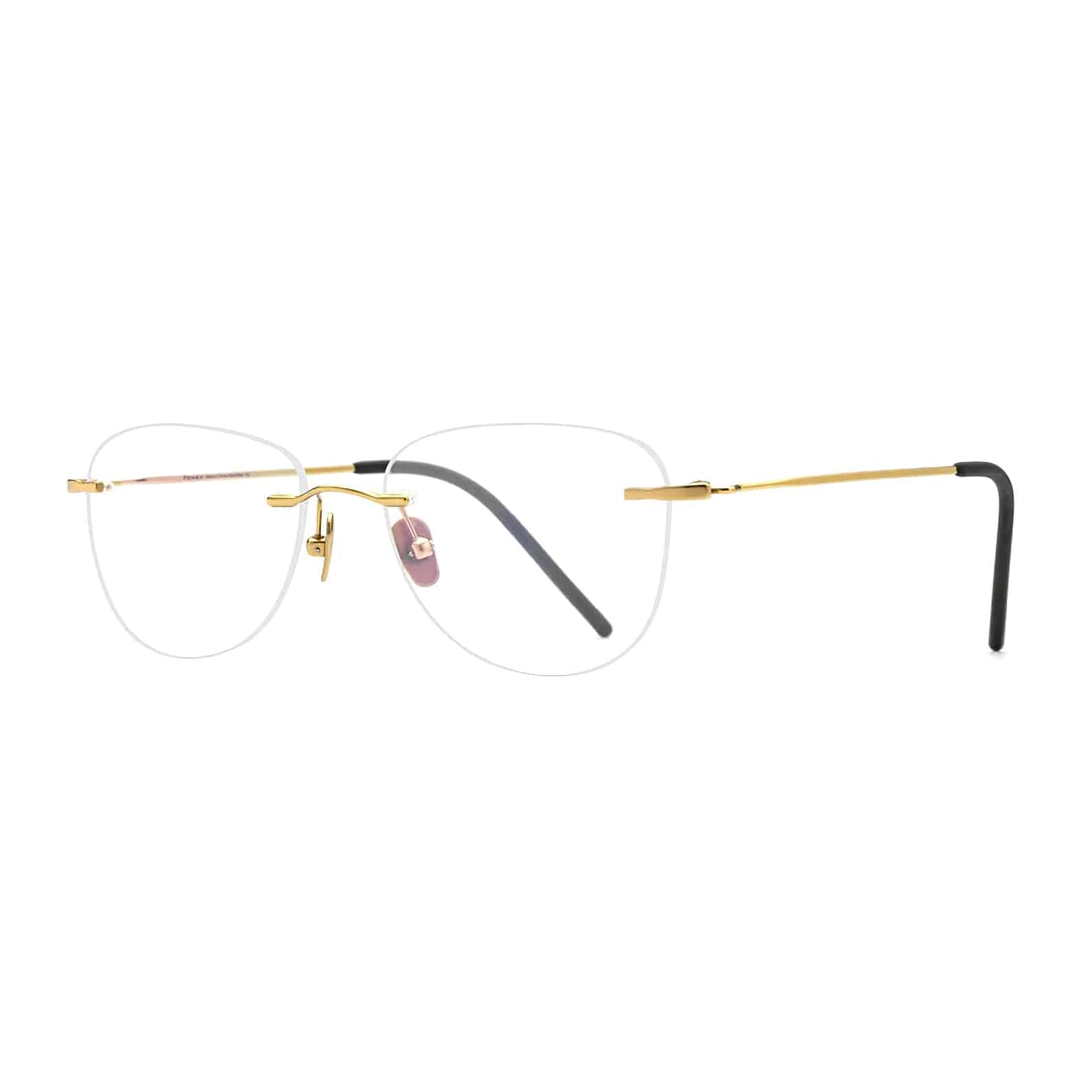 moritz rimless eyeglasses for men
