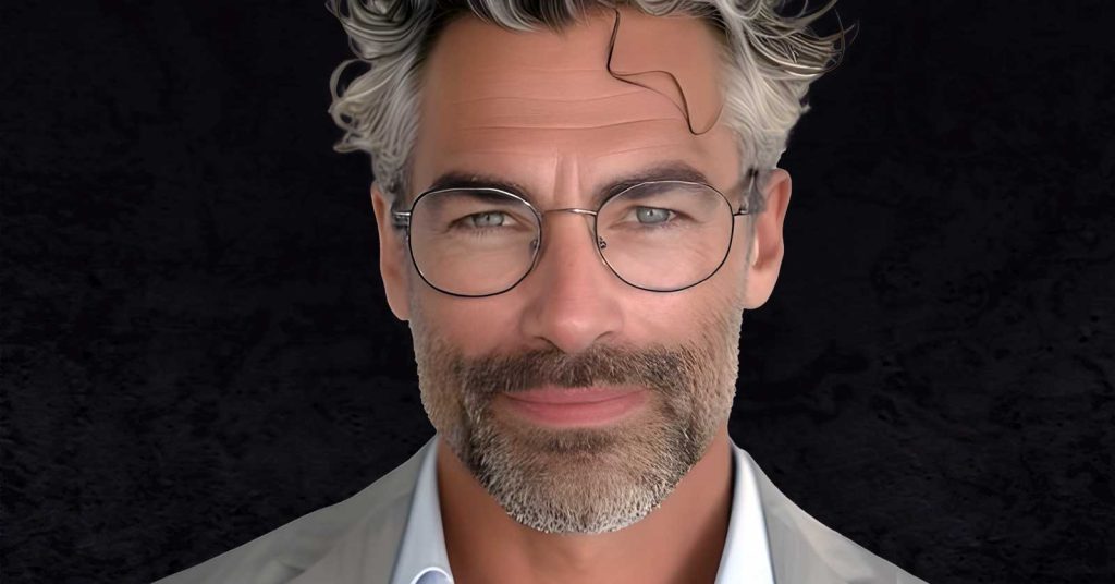 header Iconic Titanium Eyeglass Frames for Men