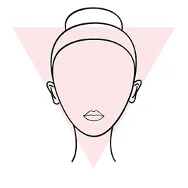 triangle face shape