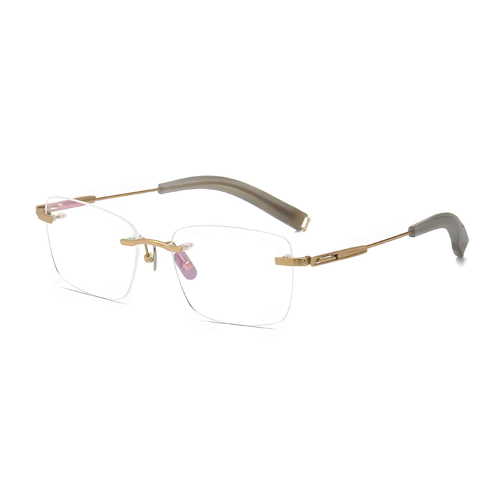 HIRO Pure Titanium Rimless Frame