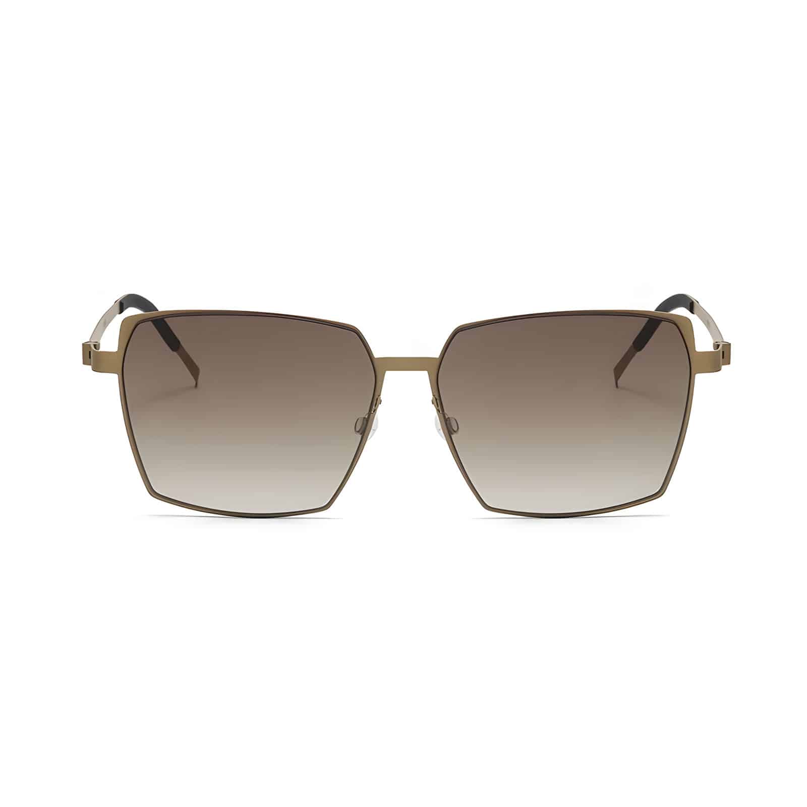 SOLIS Cylinder Hinge Titanium Sunglasses