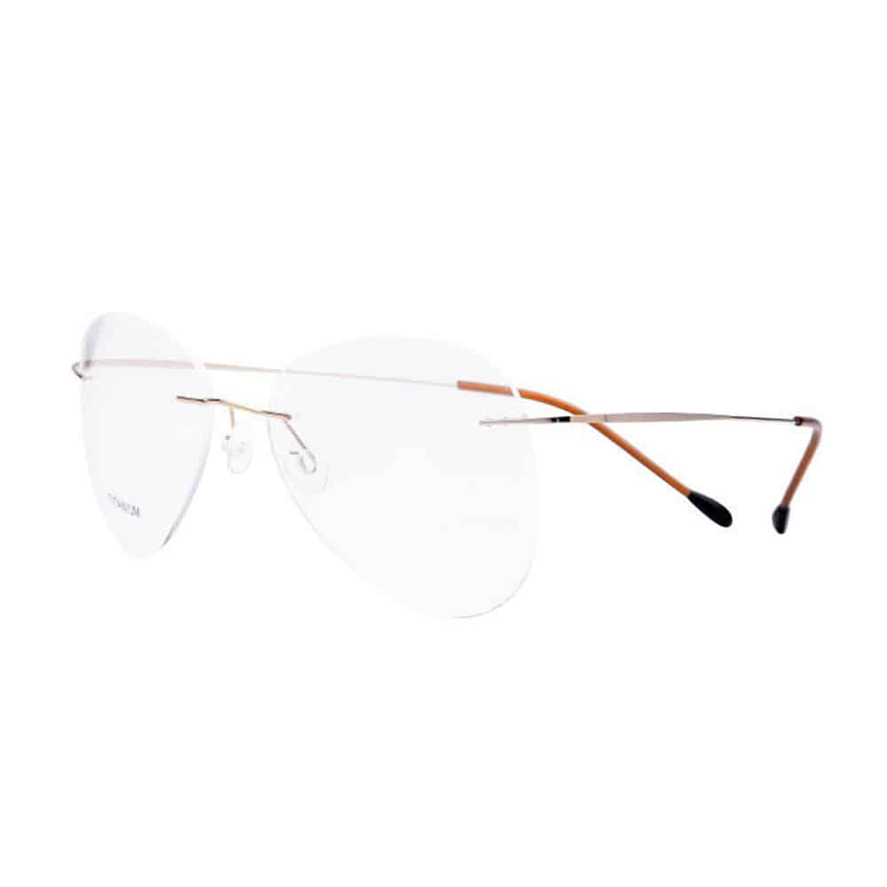 MONROE Aviator Memory Metal Eyeglass Frames