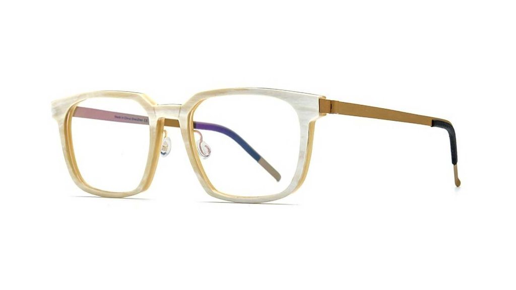 SINNE White Buffalo Horn Glasses Frames